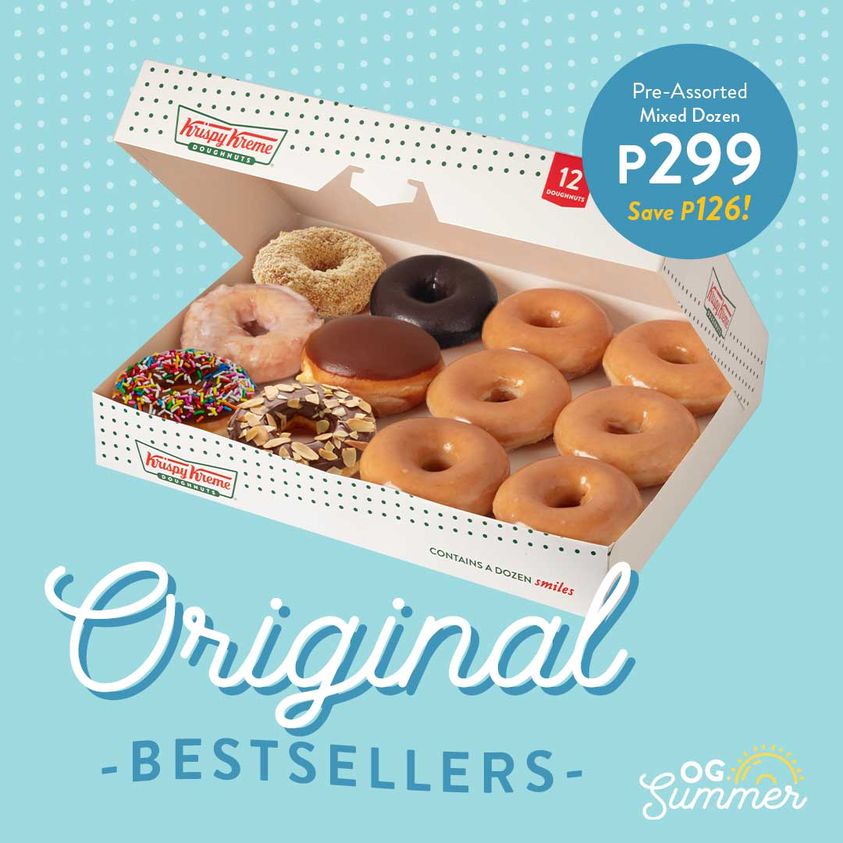 Manila Shopper: Krispy Kreme Original Bestsellers Promo